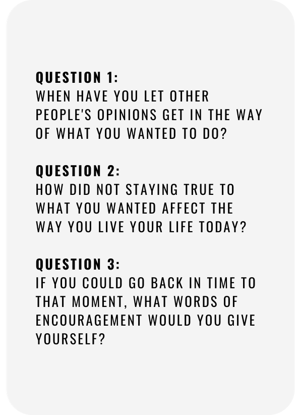 Copy of Can you share a decision you made that changed or deeply impacted your life If you could go back in time, what would you do differently, and what valuable insights could you share with oth (1)