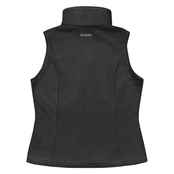 Someone Needs To Hear Your Story Embroidered Women’s Columbia Fleece Vest - Image 5