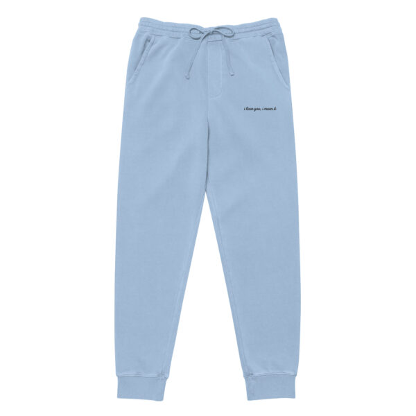 I Love You, I Mean It Embroidered Sweatpants / Sweatsuit - Image 18