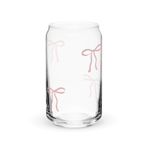 Keep Showing Up Bow Glass Drinkware - Image 6