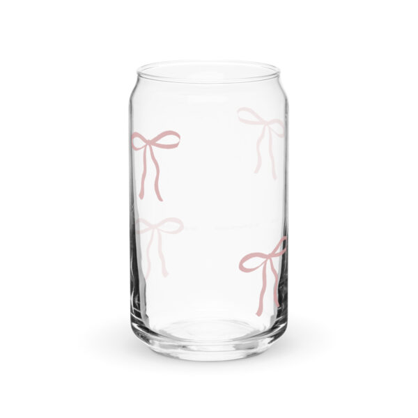 Keep Showing Up Bow Glass Drinkware - Image 7