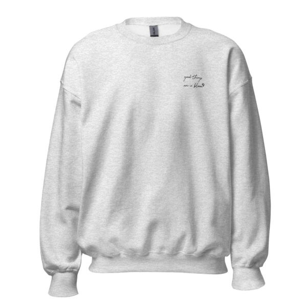 Good Things Are In Bloom Embroidered Crewneck - Image 13