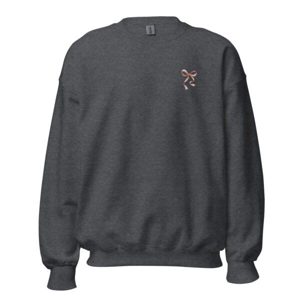 Strong, Capable & Brave Bow Embroidered Crewneck - Image 10