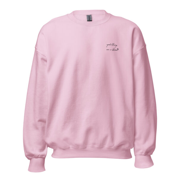 Good Things Are In Bloom Embroidered Crewneck - Image 12