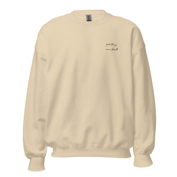 Good Things Are In Bloom Embroidered Crewneck - Image 11