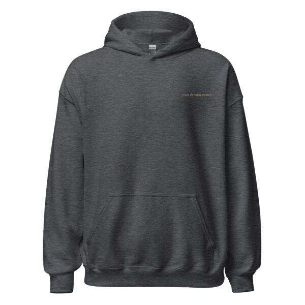 Your Dreams Matter Embroidered Hoodie - Image 4