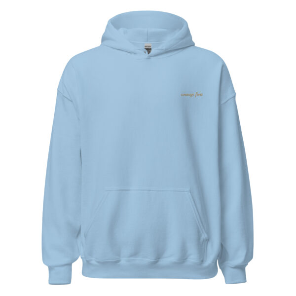 Courage First Embroidered Hoodie - Image 7