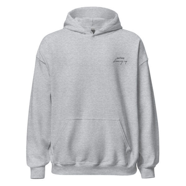 Just Keep Showing Up Embroidered Hoodie - Image 8