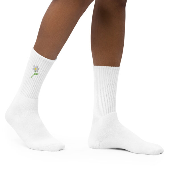 Daisy Embroidered Socks - Image 7